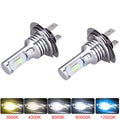 New 2Pcs CSP H7 H4 Led Car Headlight Bulb Source Car Led Fog