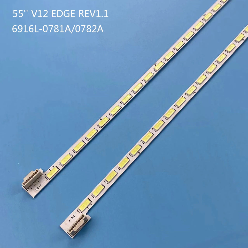 LED Backlight Strip for 2pcs LED Backlight strip For 55LM4600 55LS4500 55G2-UG 55E600Y 55LW6200 6922L-0003A