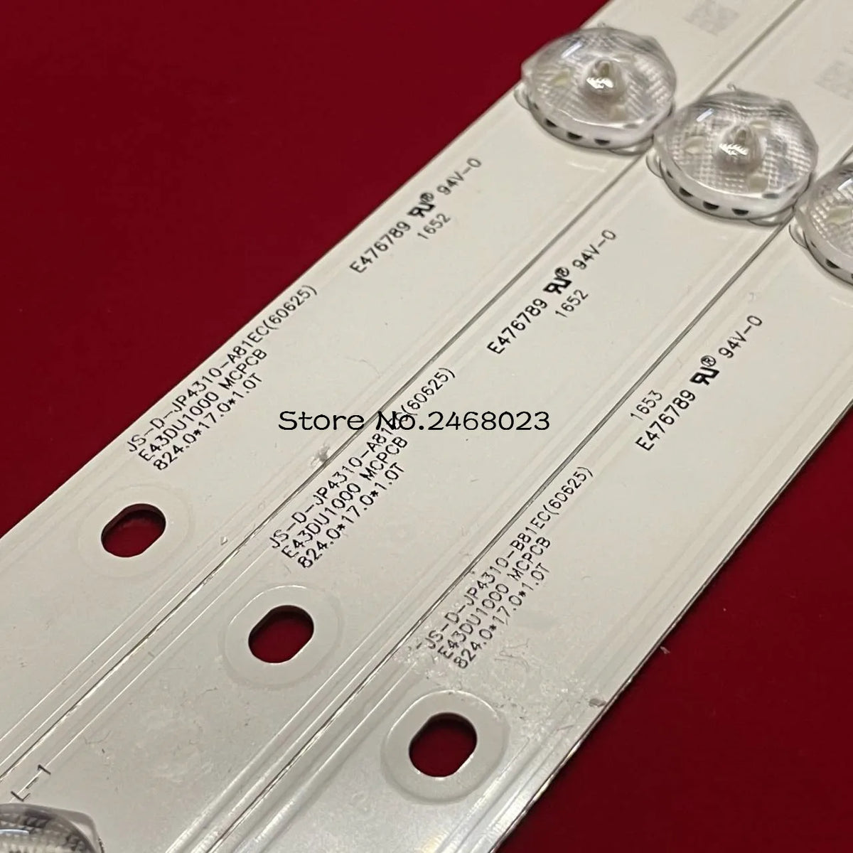 LED Backlight Strip for UA43EK1100US UA43EK1100 MS-L1149-L R R72-43D04-006-13 MS-L2317-A V5 JS-D-JP4310-A81EC