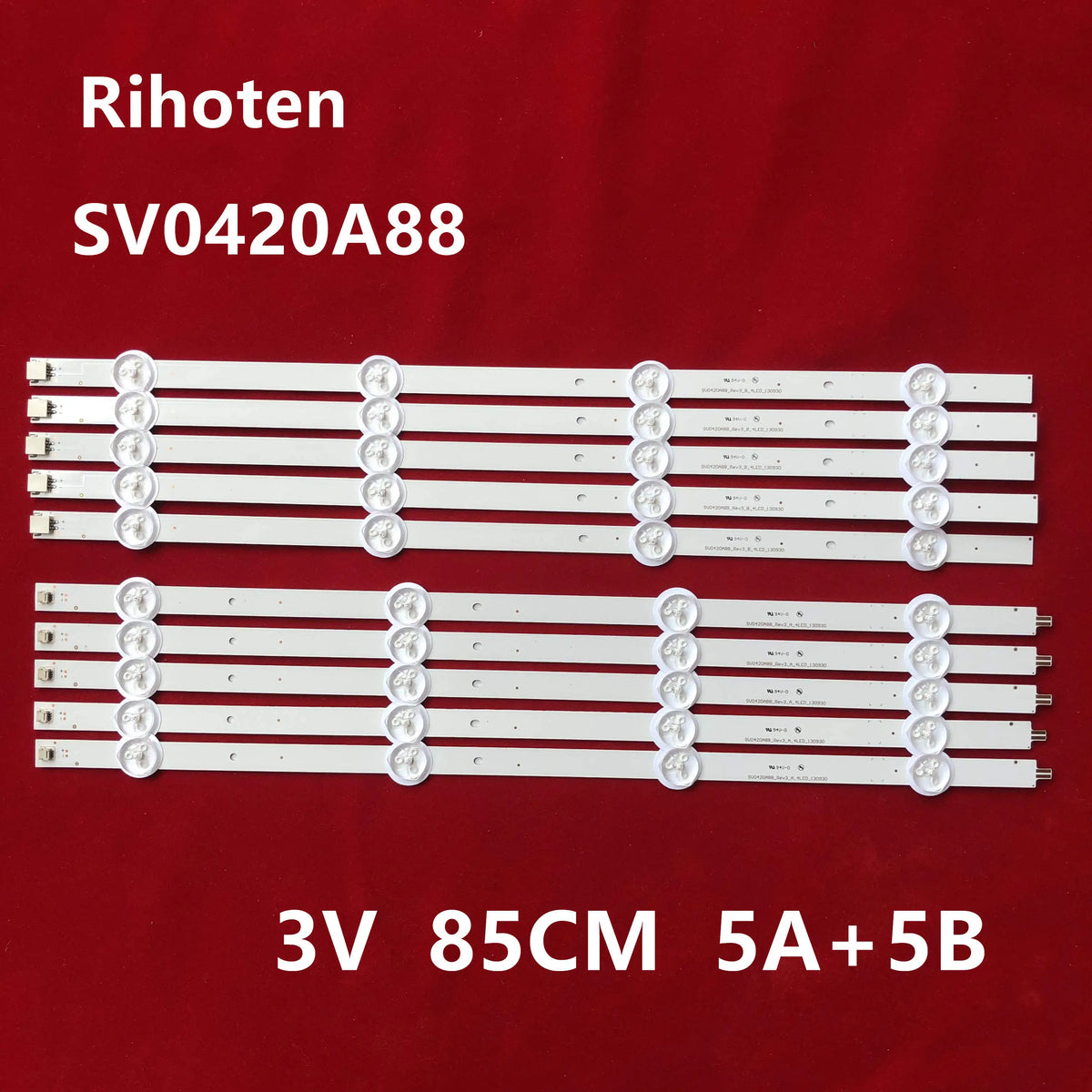 LED Backlight Strip for 10 PCS/set LED backlight strip for SV0420A88 REV3 A B 131126-WS-420-040-PEAR1-C5-R/L