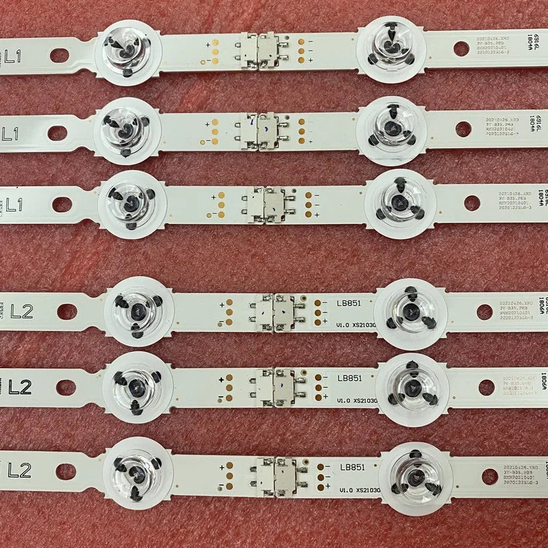 LED Strip for Panasonic TX-55AS740E TX-55ASW754 TX-55AS650B 6916L-1803A 1804A 1805A 1806A 1739A TX-55AS650E