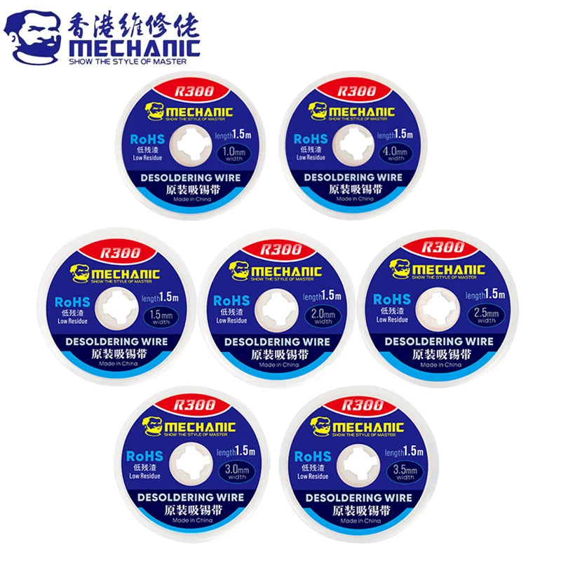5Pcs/Lot MECHANIC 1.0/1.5/2.0/2.5/3.0/3.5/4.0mm Width Solder
