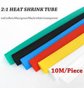 10M/lot Set Heat Shrink Tube 2 1 Kit Insulation Sleeving Ter