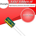 10pcs-20pcs 16V1000UF 1000UF 16V 8 16 low ESR/impedance high