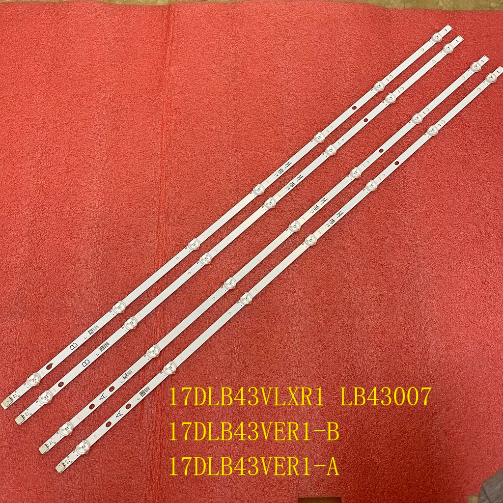 LED Backlight Strip for POLAROID P43D300FP BUSH DLED43287 Telefunken EXPTE43B35Z2KSAT JVC LT-43VF53B TV