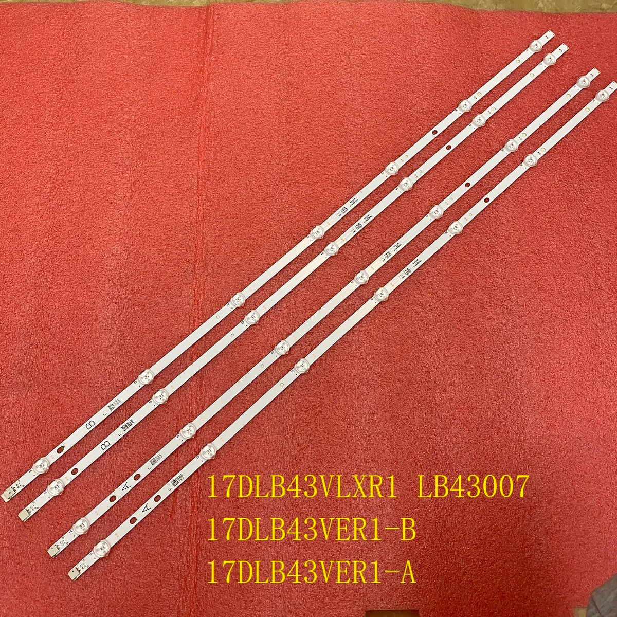 LED Backlight Strip for POLAROID P43D300FP BUSH DLED43287 Telefunken EXPTE43B35Z2KSAT JVC LT-43VF53B TV