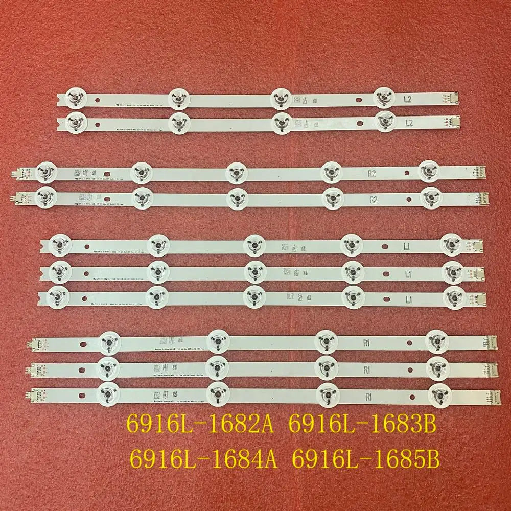 LED Backlight Strip for 10pcs LED Backlight Strip for TV 42LB670V 42LB671V 42LB673V 42LB675V 42LB677V