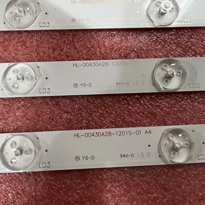 LED Backlight Strip for 12LED LED Backlight bar For BBK 43LEX-5009 43CF37-T2 CX430DLEDM HL-00430A28-1201S-01