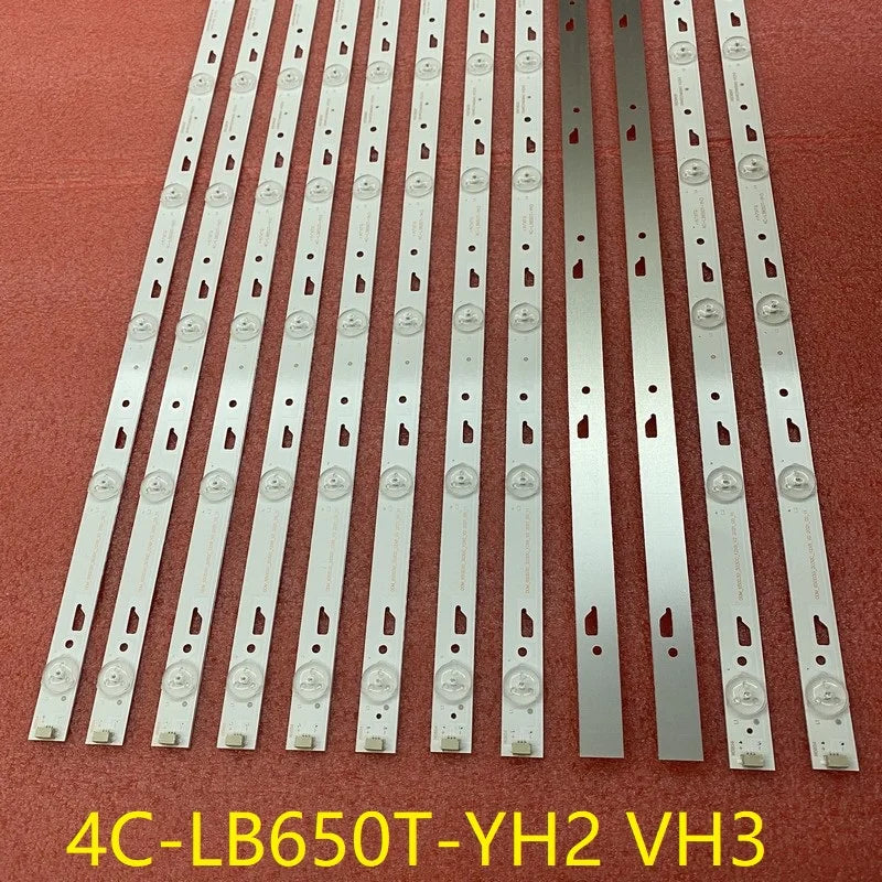LED Backlight Strip for 12pcs/set LED Strip For Thomson 65US6006 65UA6606 65U3650C 65UB6406 L65E5800A