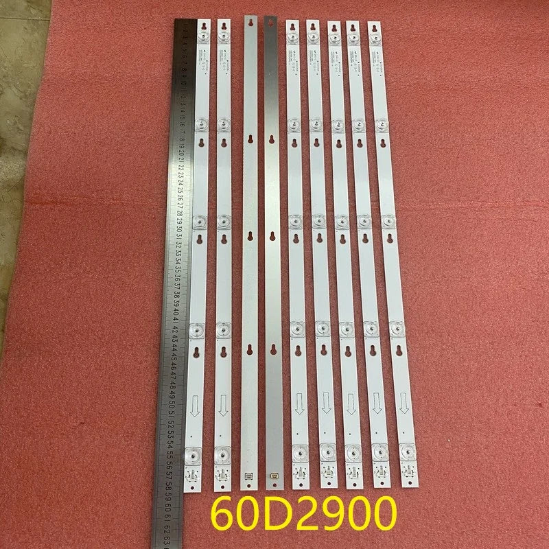 LED Backlight Strip for 9pcs/set LED Strip for TCL U60P6026 U60P6046 U60P6064 60P20US U60V6026 L60P2-UD