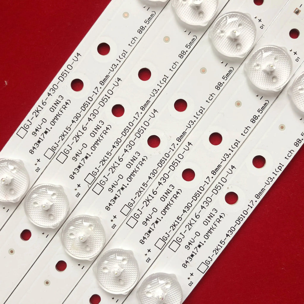 LED Backlight Strip for10 Lamp for 43pfg5000 43PFG5100 A/c Le43d1452 Le43s5760 Le43d1442 le43s5970 LE43S5977