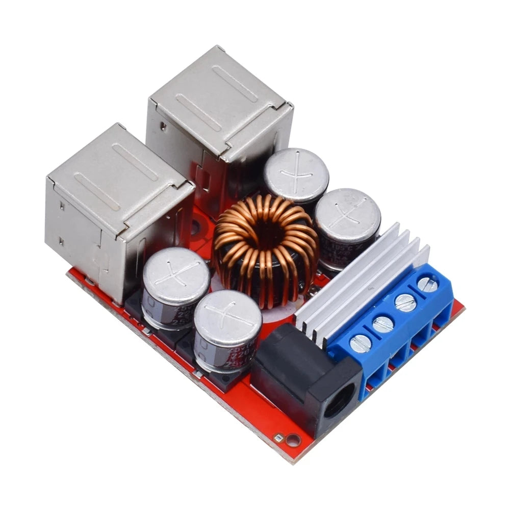 DC-DC Vehicle Charging Board 8V-35V to 5V 8A Power Supply De