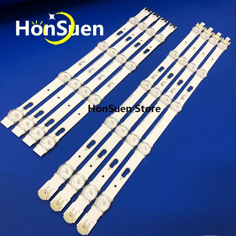 LED Backlight Strip for 8 PCS LED Backlight strip For Samsung Un40j6500ag Un40j6500 Lm41-00117n
