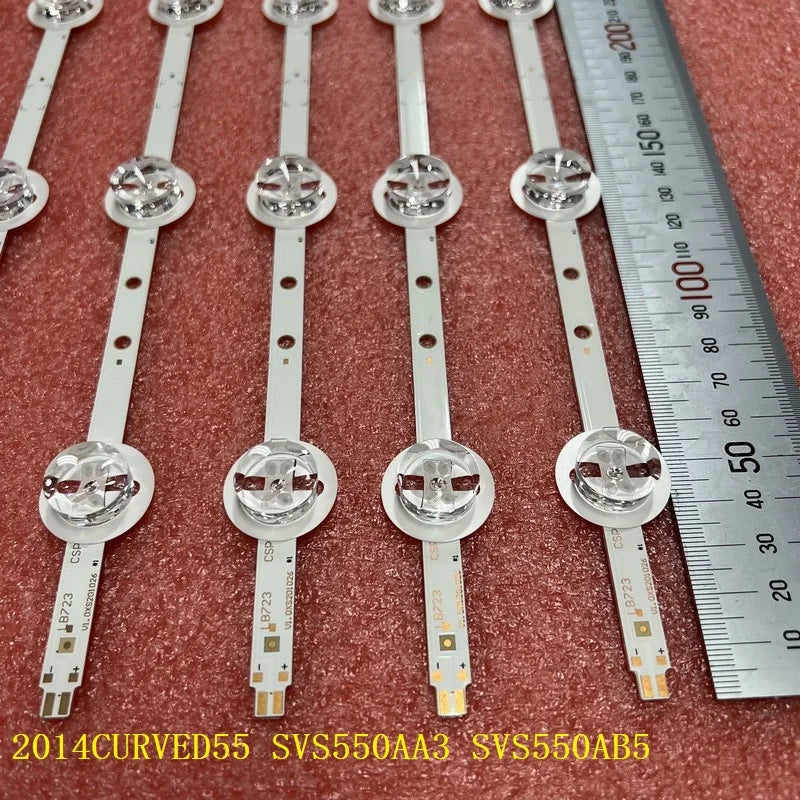 LED Strip(12)For Panasonic TX-55CRW454 TX-55CR430B TX-55CR430E 55CA9550 SVS550AB5 55PUS8909 55PUS8700