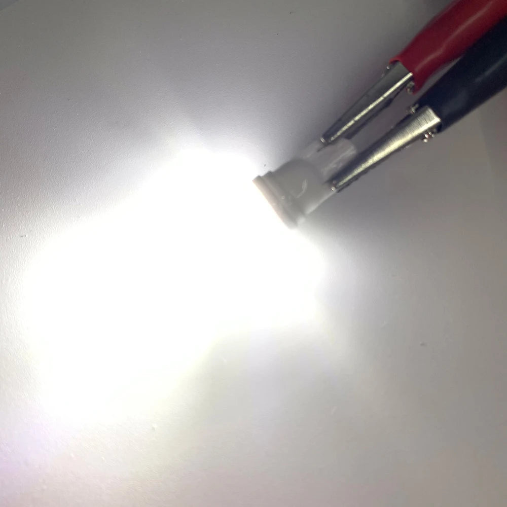 10X T10 W5W Ceramics 3D LED Waterproof Wedge Licence Plate L