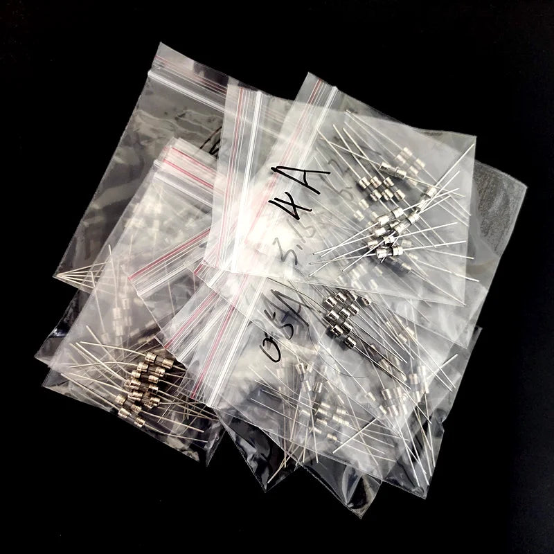 100pcs 3.6 10mm Fast-Blow Glass Tube Fuse with Pin Fast Brea