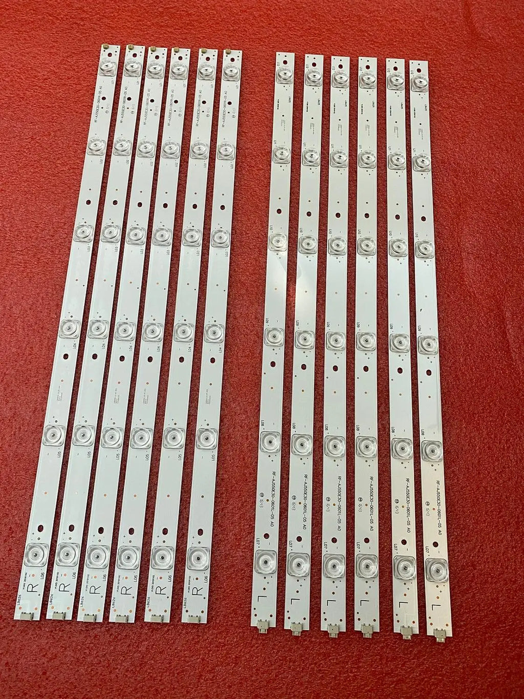 LED Backlight Strip for(12) for Sharp LSC550FN13 LC-55CUF8472ES LC-55CUG8462K LC-55CUG8461KS