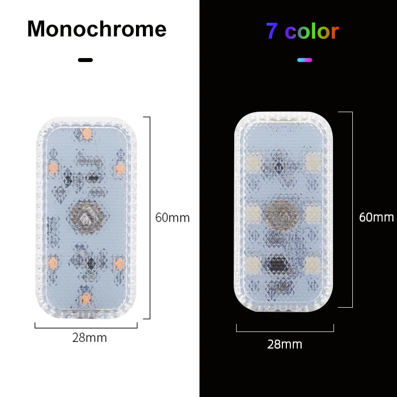 LED Touch Light Mini Wireless Car Interior Lighting Auto Roo