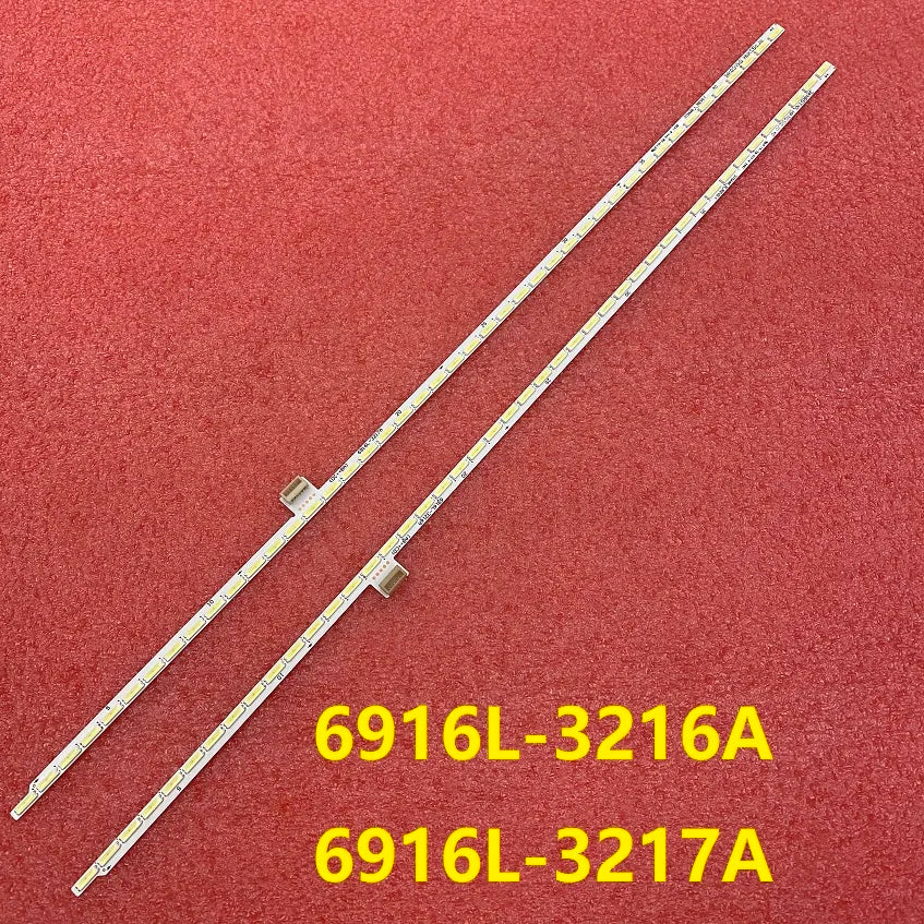 LED Backlight Strip for 2pcs/set LED backlight for Dell U3219Q LM315WR1 SSB2 6916L-3216A 6916L-3217A 315A46 R