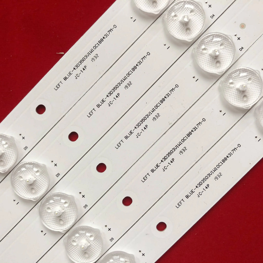 LED Backlight Strip for10 Lamp for 43pfg5000 43PFG5100 A/c Le43d1452 Le43s5760 Le43d1442 le43s5970 LE43S5977