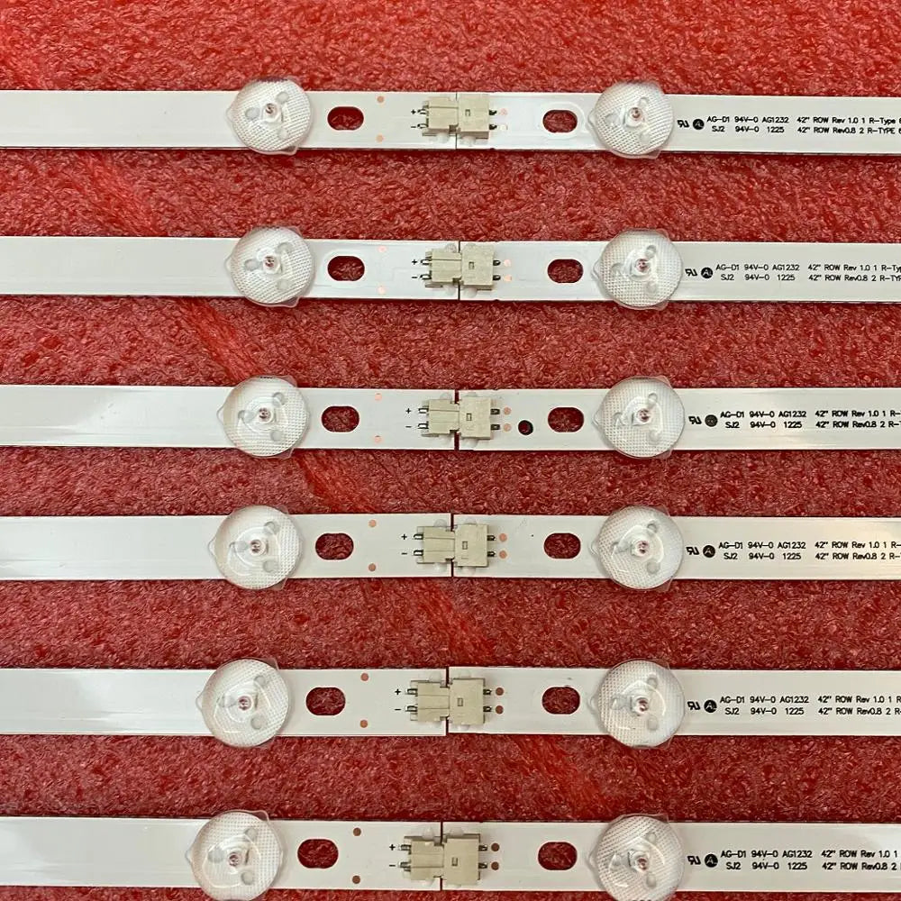 LED Backlight Strip for 12 PCS/set LED backlight strip for TV 42LM340T 42LM3700 42LS3400 42LM3400 6916L-0913A