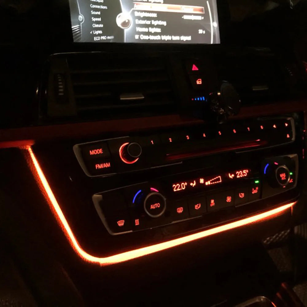 Car LED Dashboard Instrument Cluster Radio Frame Console Cov