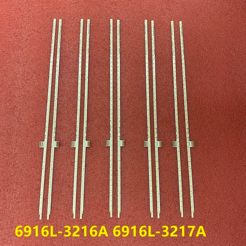 LED Backlight Strip for 2pcs/set LED backlight for Dell U3219Q LM315WR1 SSB2 6916L-3216A 6916L-3217A 315A46 R