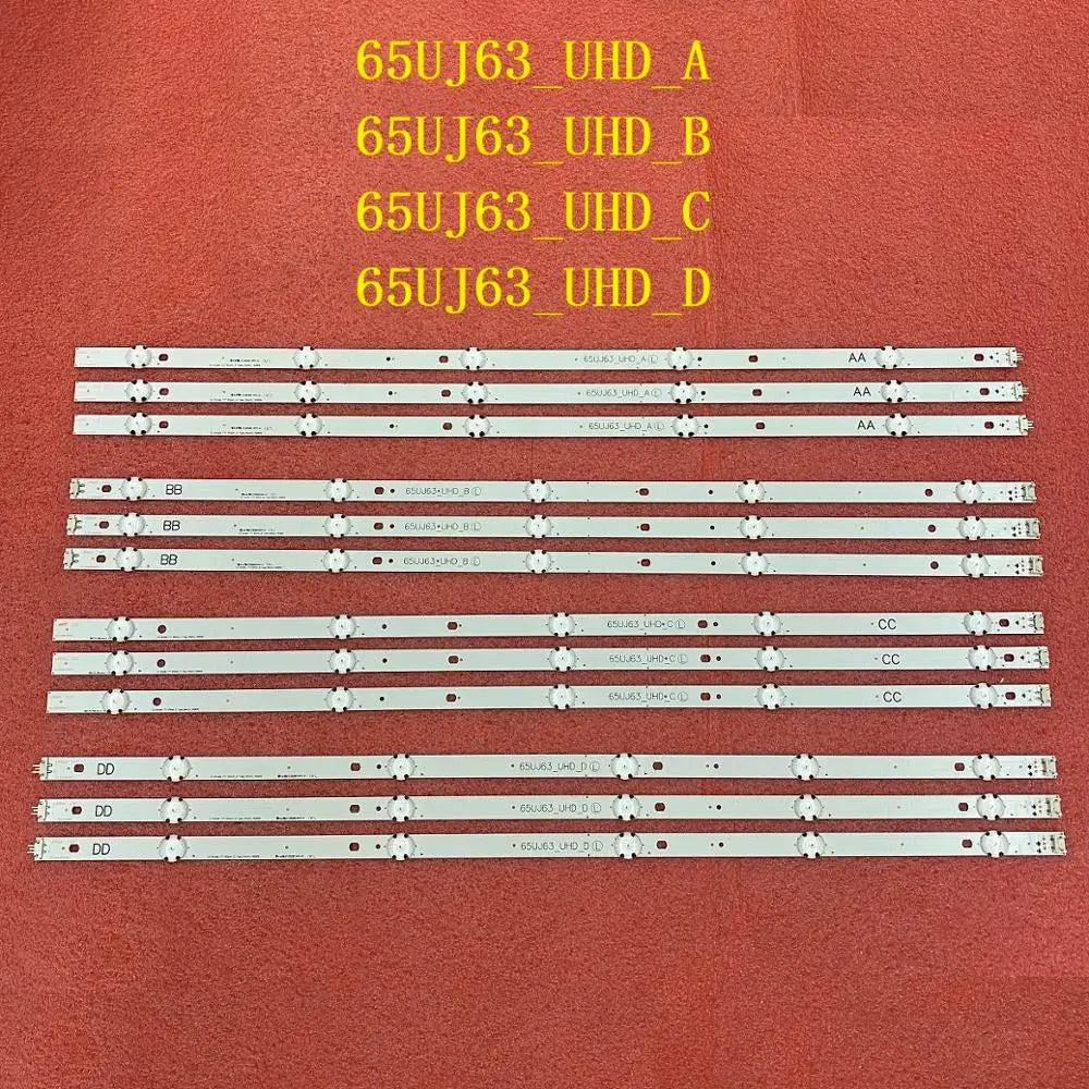 LED Backlight Strip for 65UK6100PLA 65UK6100YVA 65UK6100PLB 65TV63CJ-CA 65UJ6100 65UJ634T 65UJ630A 65UJ630Y