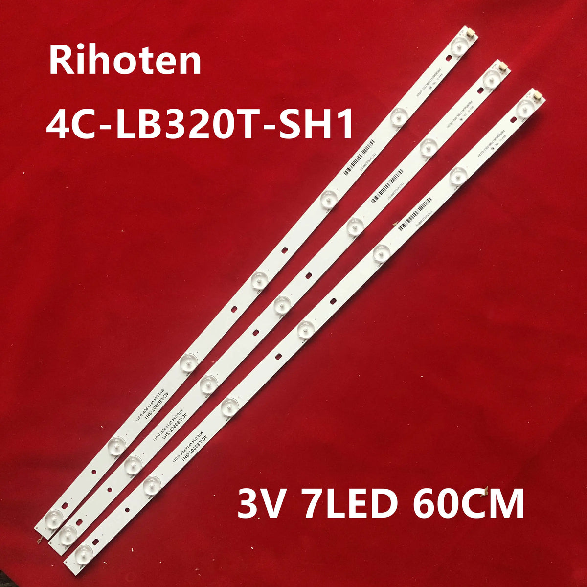 LED Backlight Strip for L32F3309B L32F3307B LED32C371 LED32B500 32L51 32L53 32A60 LE32D99 32E10 4C-LB320T-SH1