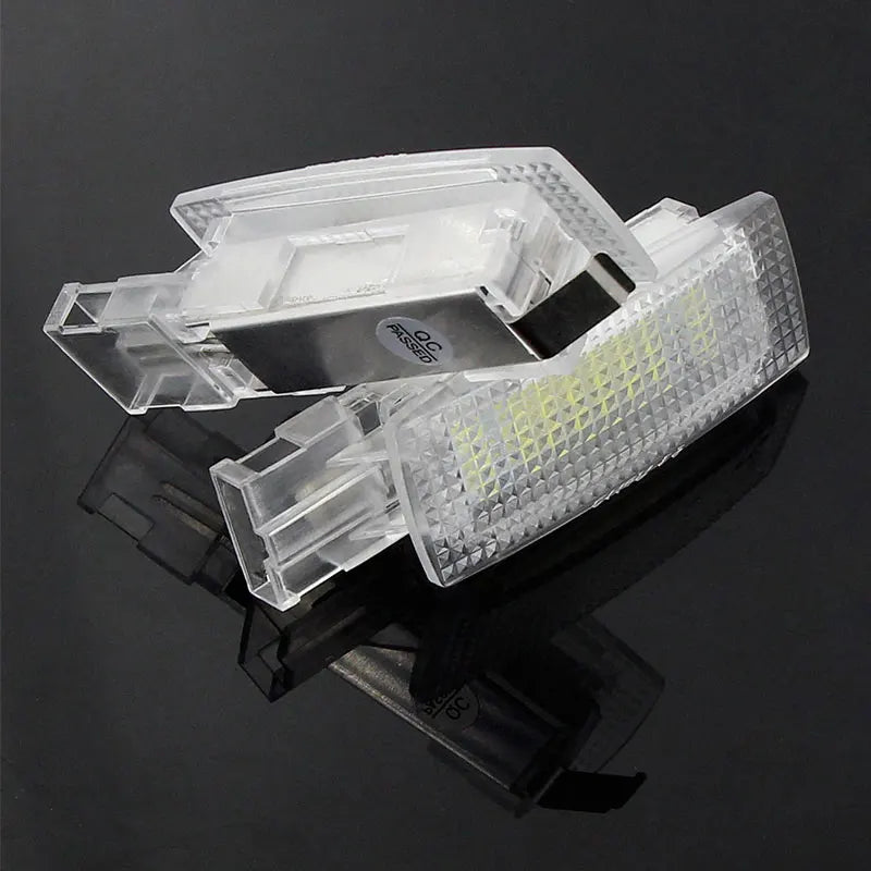 2Pcs LED Interior Sun Visor Vanity Mirror Light Reading Lamp