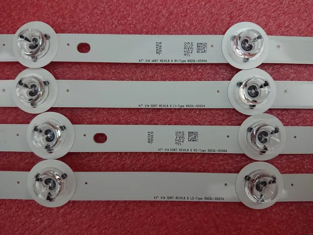 LED Backlight Strip for 47LB675V 47LB679V 47LB700V 47LB731V 47LB730V 6920L-0504A 0505A 0506A 0507A