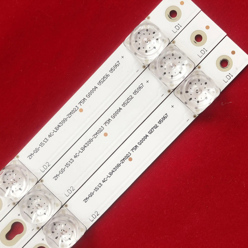 LED Backlight Strip for D43A810 U43P6046 led backlight L43P1-F 4C-LB4308-ZM02J