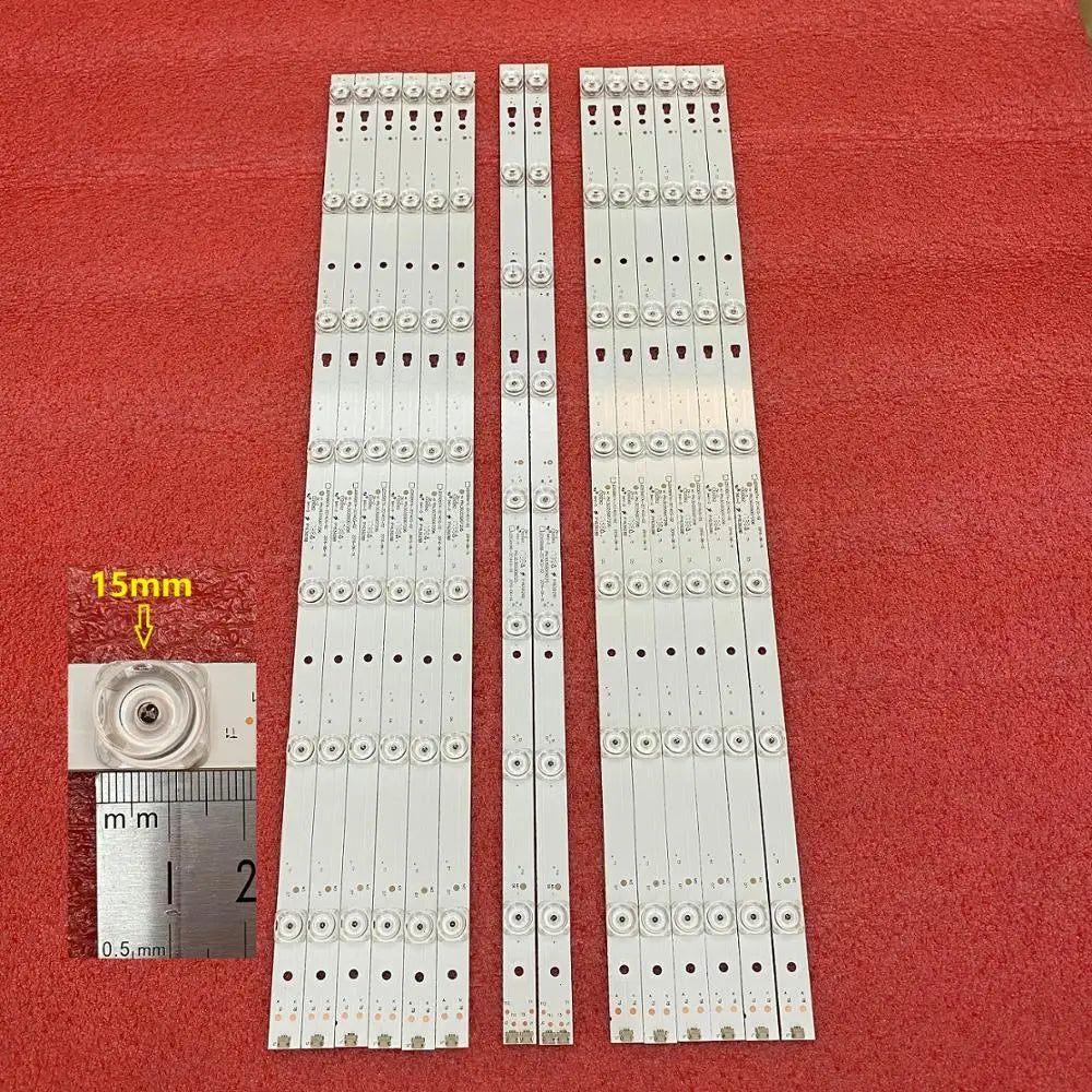LED Backlight Strip for 14pcs/set LED Backlight Strip for MHDV5533-U4 JVC LT-55C550 LED55D08B-ZC14CG-02