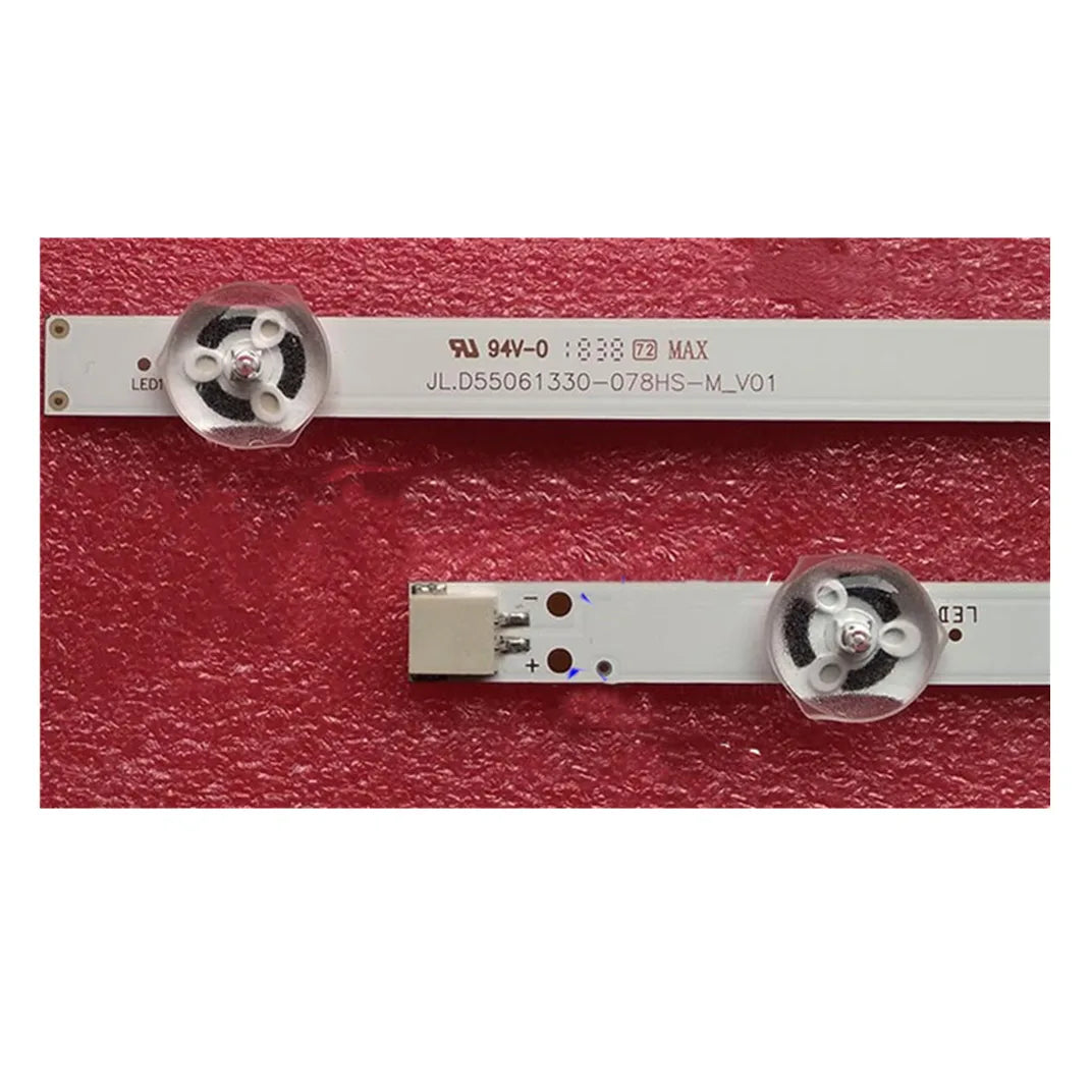 LED Backlight Strip for6 lamp For SVV550AW9-A B JL.D55061330-078AS-M 078HS TX-55GX550B VES550QNYL-2D-N02 N03