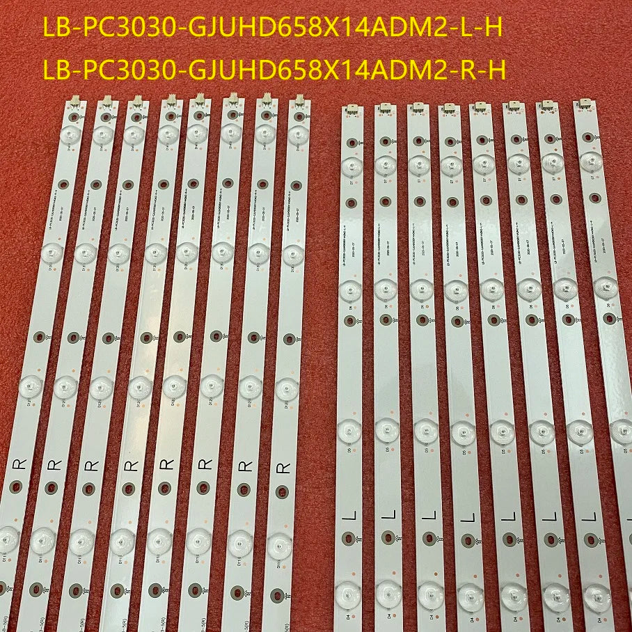 LED Backlight Strip for(16)For 65PUT6121 65PUF6652 65PUS6121/12 65PUF6656/T3 LD65P19U 65PUF6061 65ADM2-R L