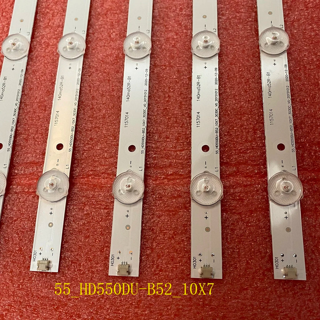 10 PCS/set 7LED LED Backlight Strip for H55MEC3050 Hisense 5