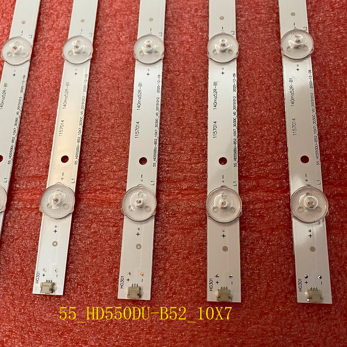 10 PCS/set 7LED LED Backlight Strip for H55MEC3050 Hisense 5