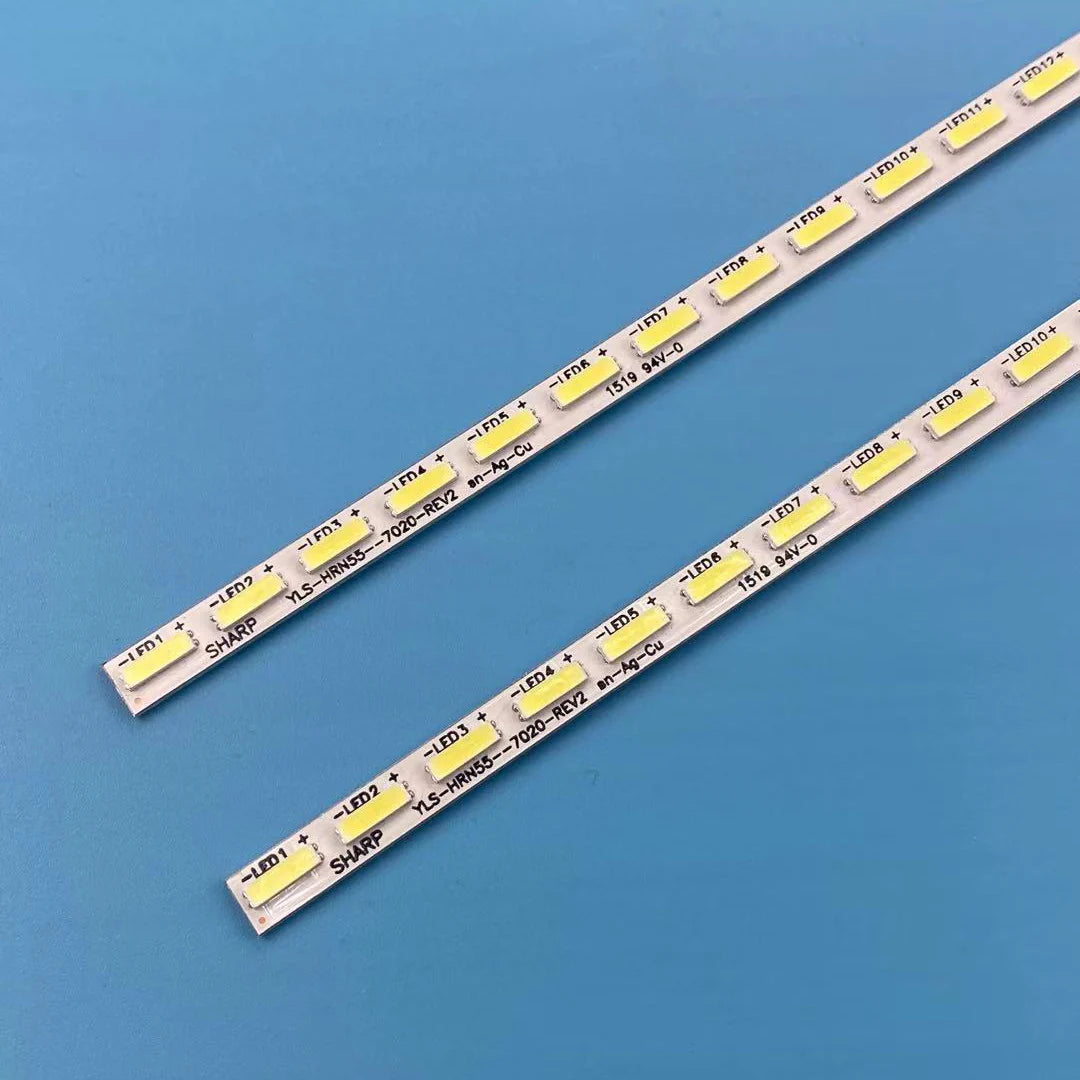 LED Strip for 75.P3F12G001 YLS_HRN55_7020_REV2 KD-55X8508C KD-55X8500C SYV5541 YLS_HAN55_7020 - Replacement