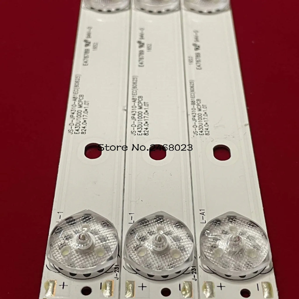 LED Backlight Strip for UA43EK1100US UA43EK1100 MS-L1149-L R R72-43D04-006-13 MS-L2317-A V5 JS-D-JP4310-A81EC