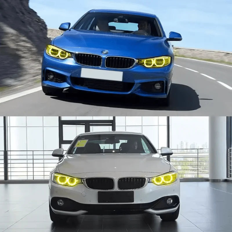 Angel Eye LED DRL Boards for BMW 4 Series F32 F33 F36 Pre-LCI 2014 2015 2016 2017 LED Headlight Daytime Light