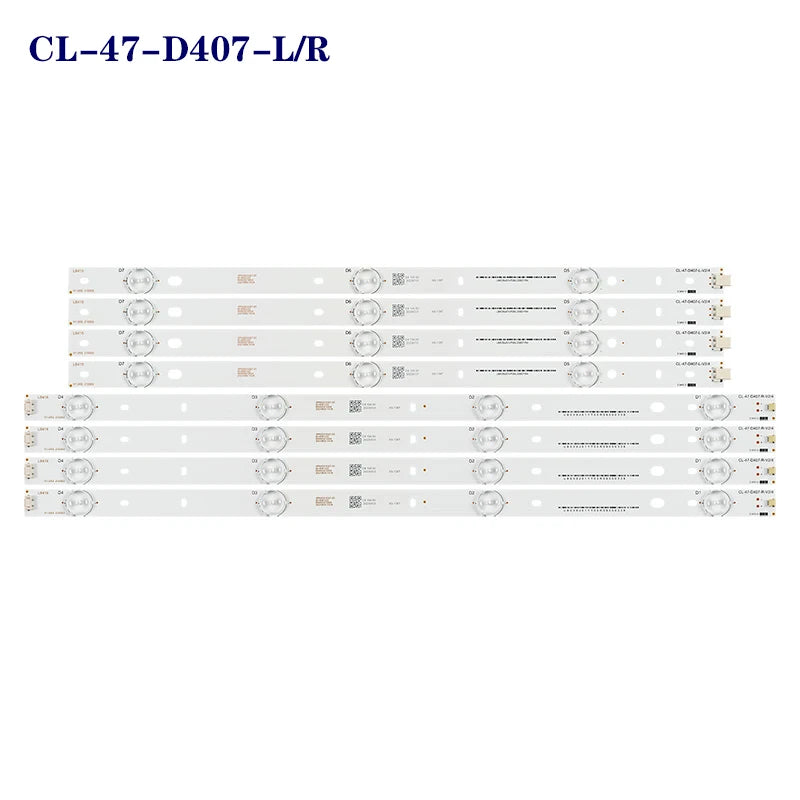 LED Backlight Strip for Philips CL-47-D407-R-V4 CL-47-D407-L-V4 47PFL3198H/12 47PFL4398H/12 - Replacement TV