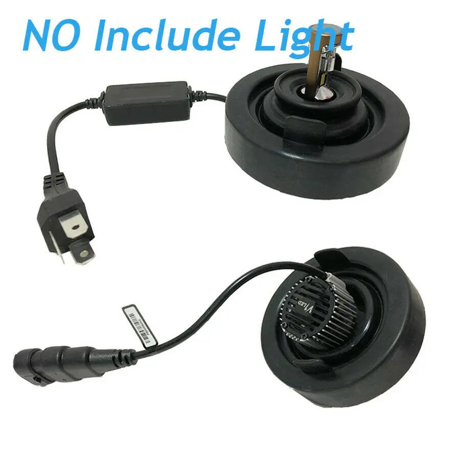 2 Pcs Universal Car Headlight Dust Cover Cap 80MM Soft Rubbe