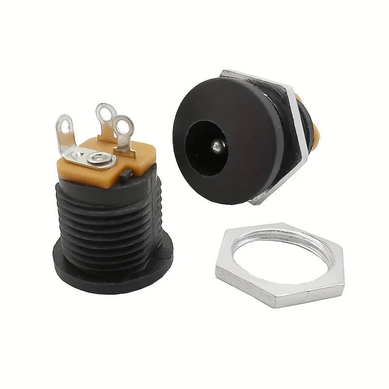 10Pcs DC 5.5x2.1mm 3.5x1.3mm 2.1 2.5 Connectors DC Power Plu