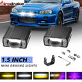 LED Car Grille Spotlight Projector Len Light DRL 120W 12000L