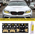 DRL multicolor LED boards F22 F23 daytime running lights Amber 1 set for BMW F87 F23 M2C