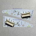 DRL LED daytime running lights board module White for Seat KL1 KL8 MK4