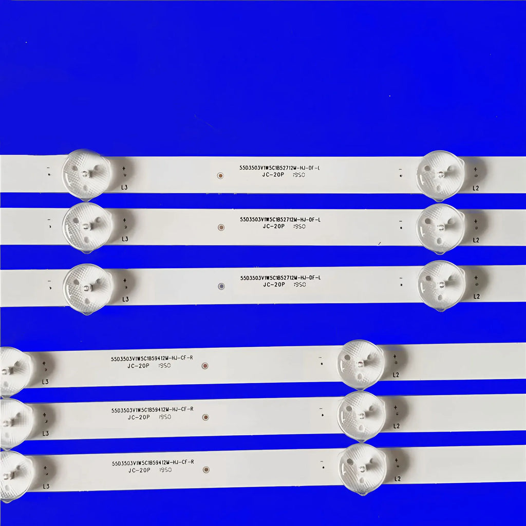 LED Backlight Strip for Phil ips 55PFH6309/88 Bars Kit TV LED Line Band HD Lens 55" V14 DRT Rev0.0 1
