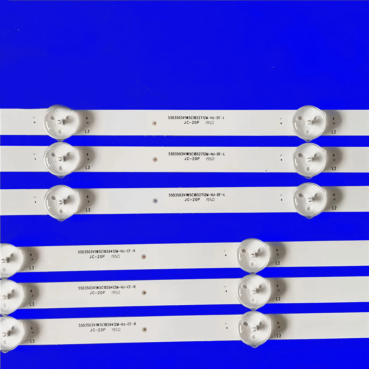 LED Backlight Strip for Phil ips 55PFH6309/88 Bars Kit TV LED Line Band HD Lens 55" V14 DRT Rev0.0 1