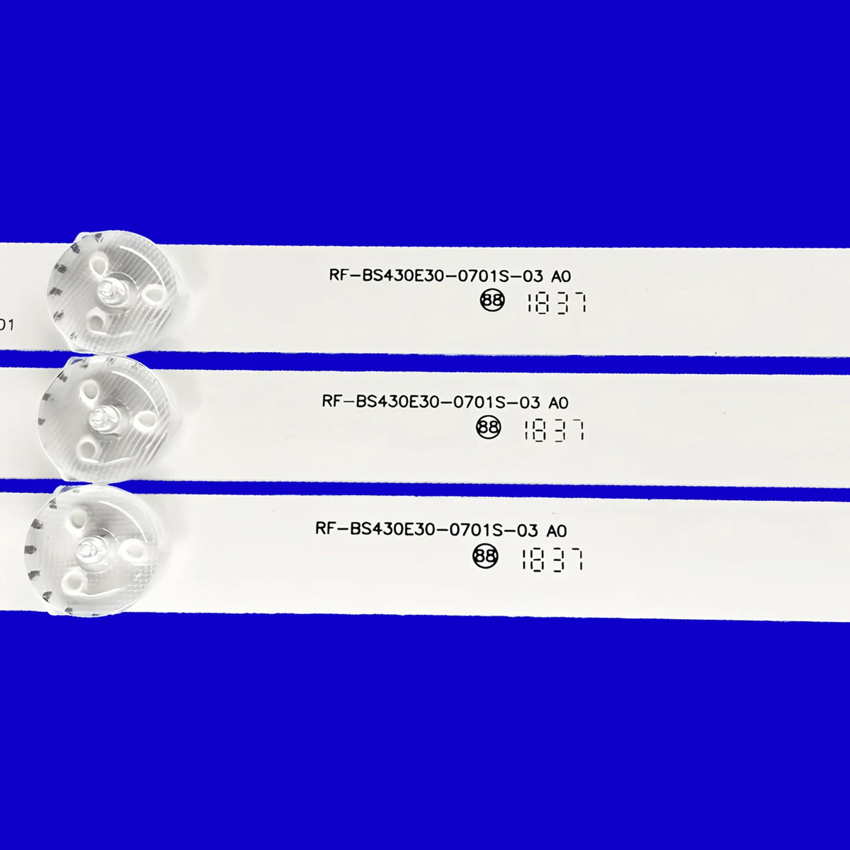 LED Backlight Strip for H-LED43ES5004 43E20S RF-BS430E30-0701S-03 A0 LC430DUQ-SKA3, SDL430FY(LD0-F65)