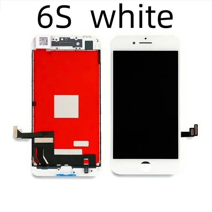 Lcd Display For Iphone 4 4S 5 5S 6 6S 7 8 Plus 7P 8P Black White Lcd Replacement Screen Digitizer Assembly With Repair Tools